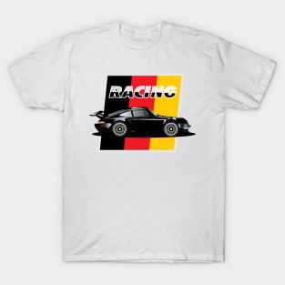 Racing - German Cup - Black T-Shirt